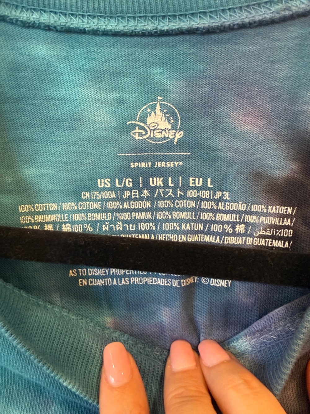 Disney Haunted Mansion Tie-Dye Graphic Spirit Jersey - Picture 7 of 7